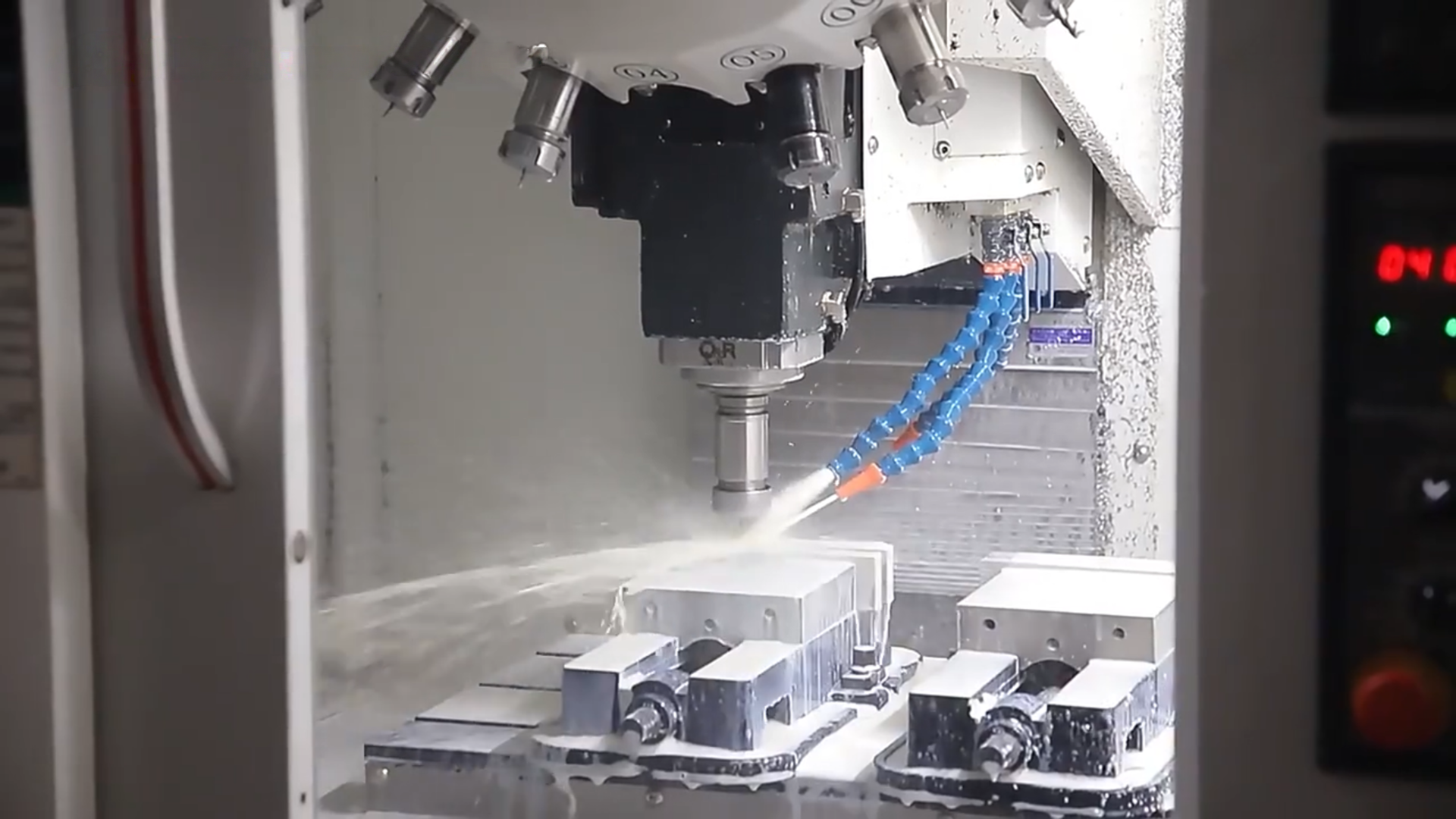 CNC Milling production equipment and components