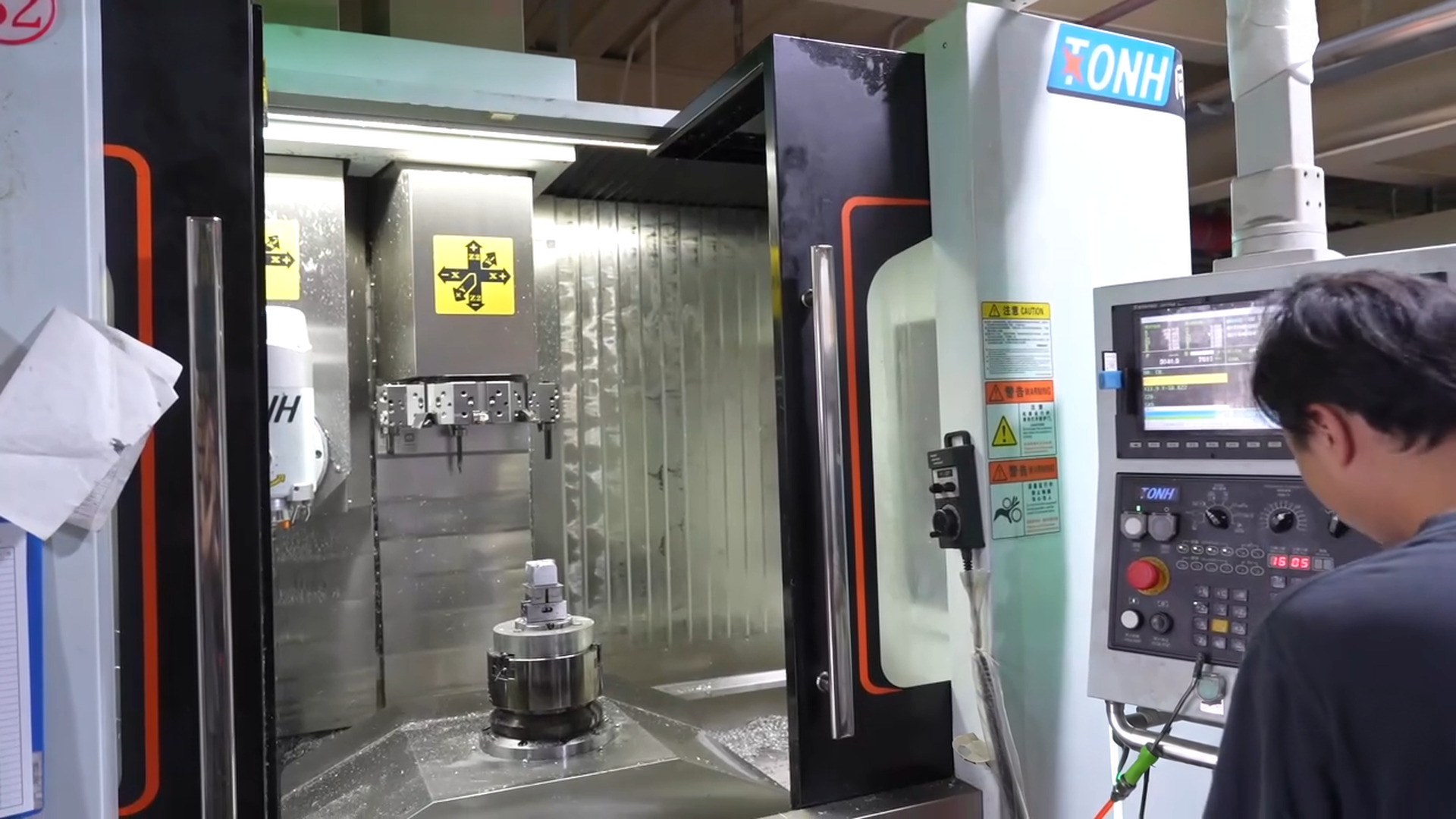 5-Axis CNC Machining production equipment and components