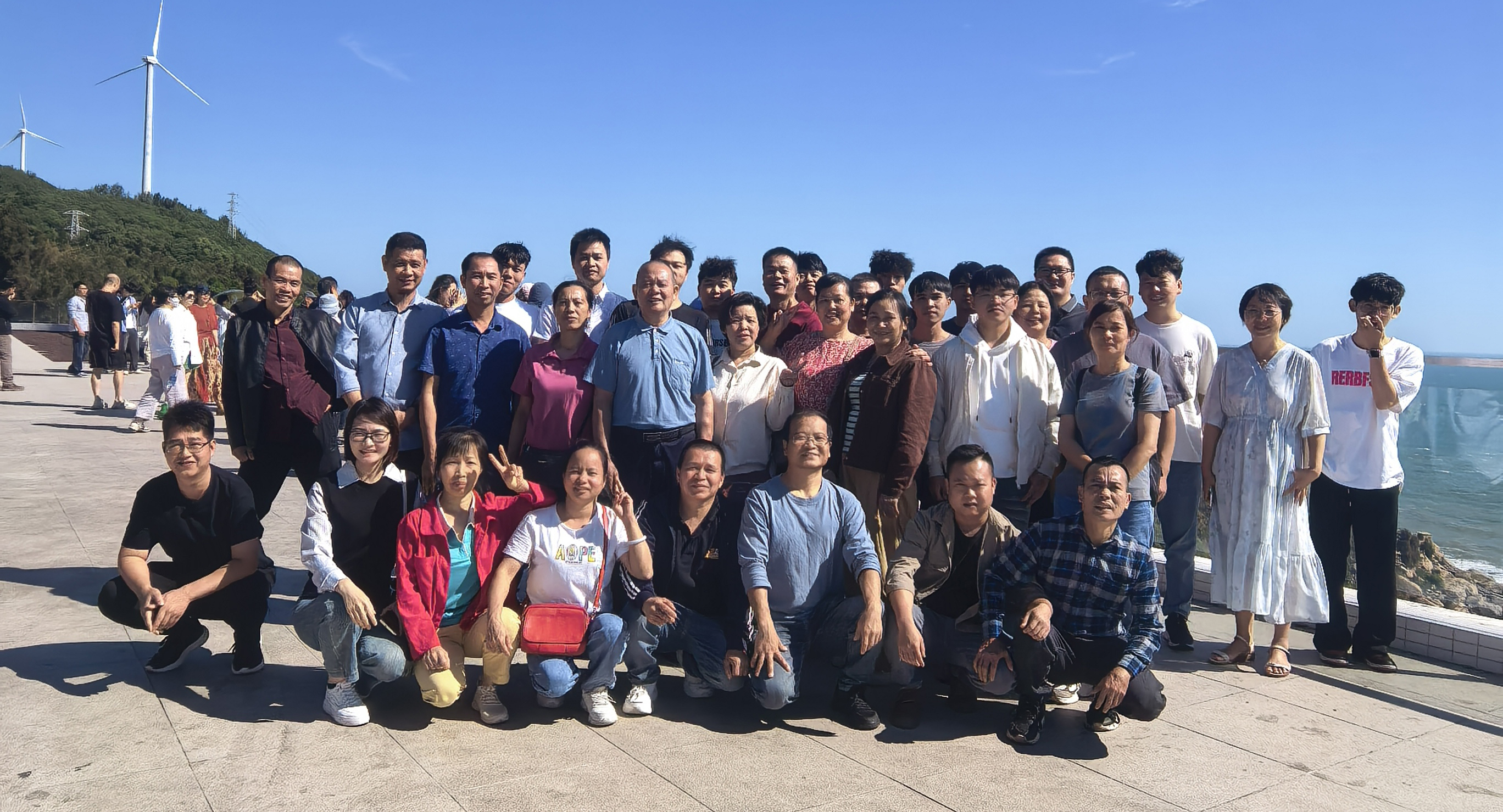 T-One team group photo