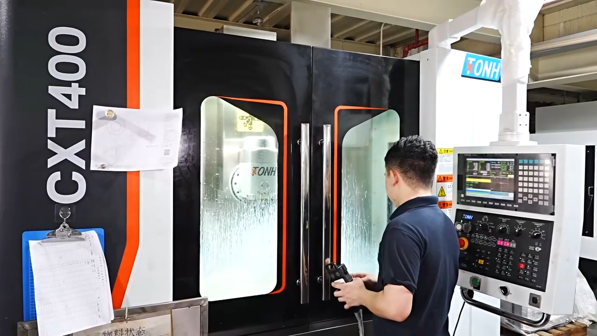 CNC Machining production equipment and components