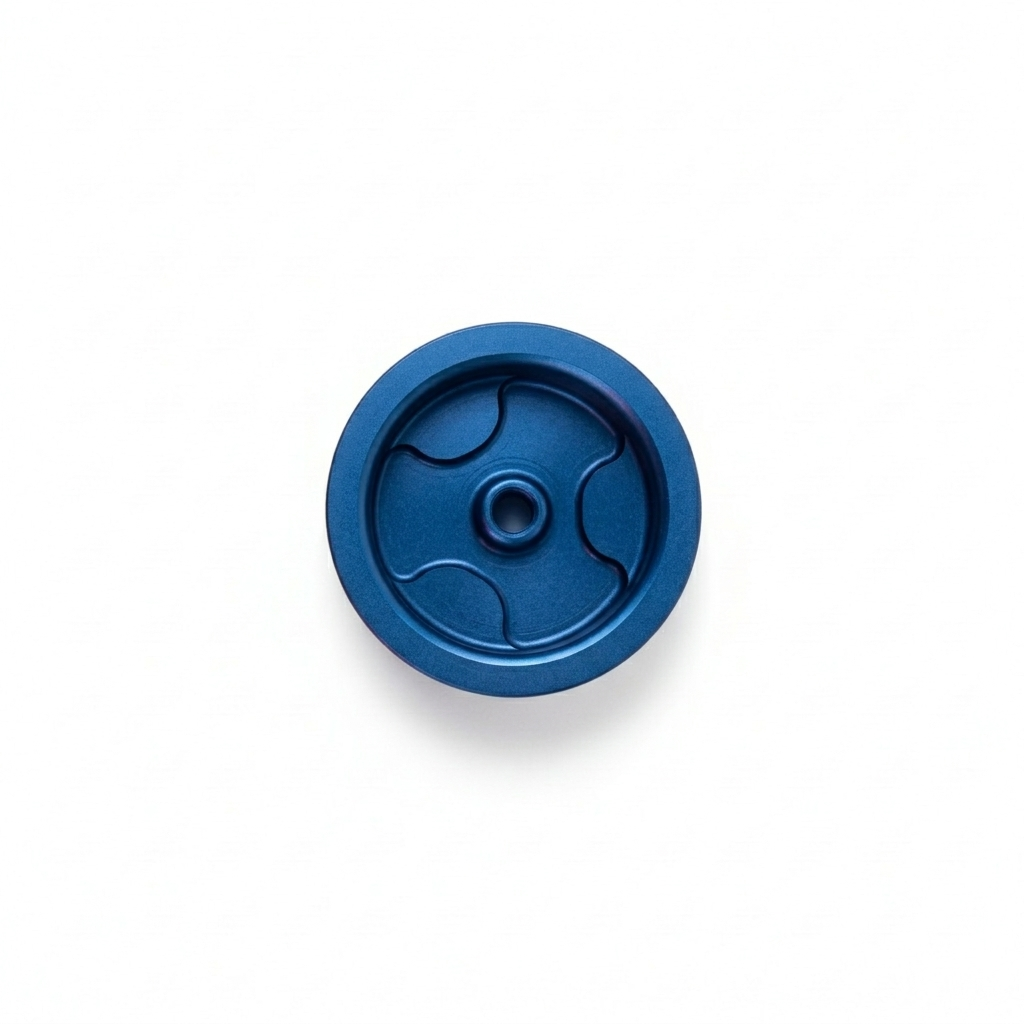 Real anodizing surface finish example