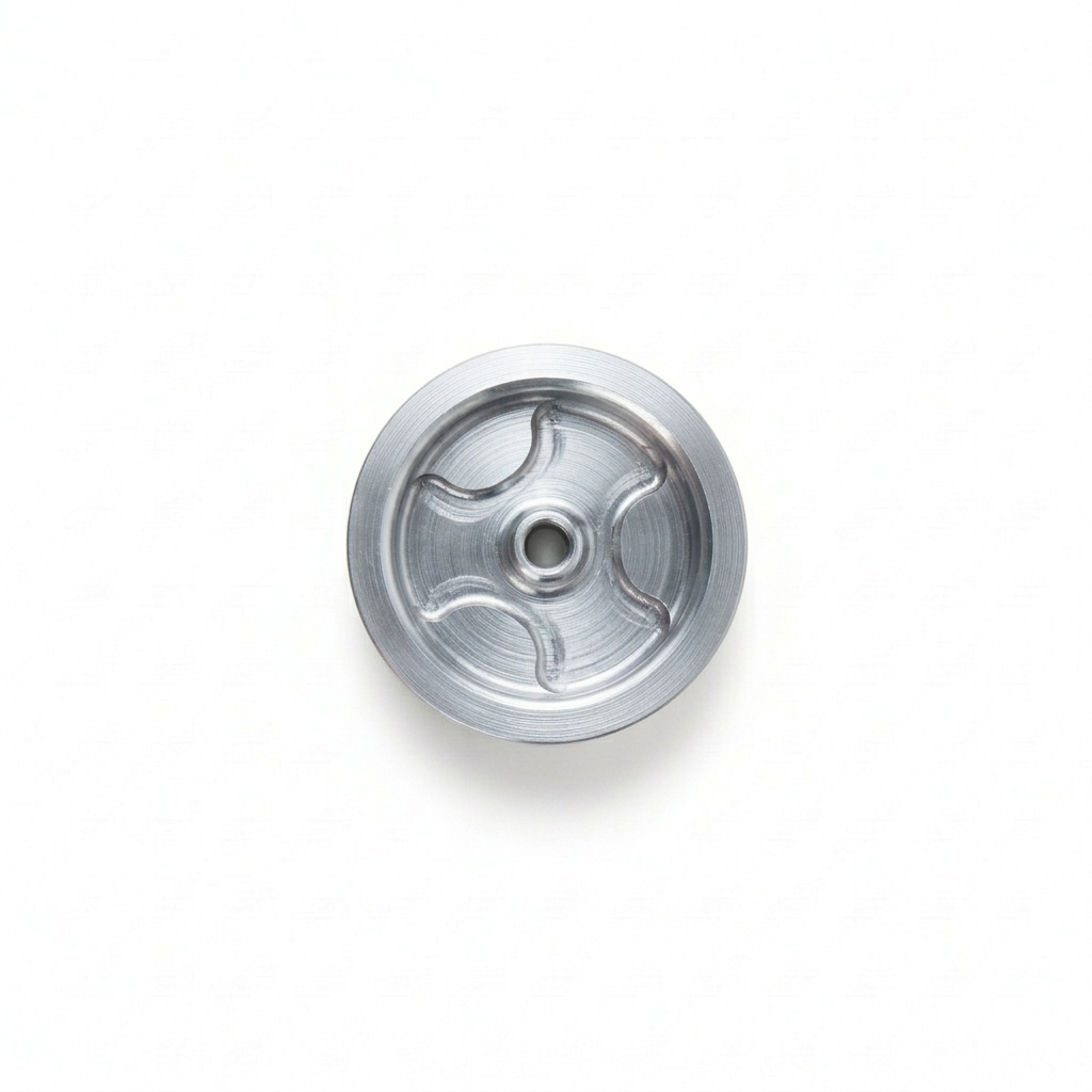 Real as machined surface finish example