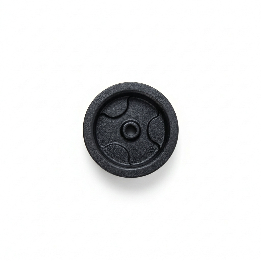 Real powder coating surface finish example