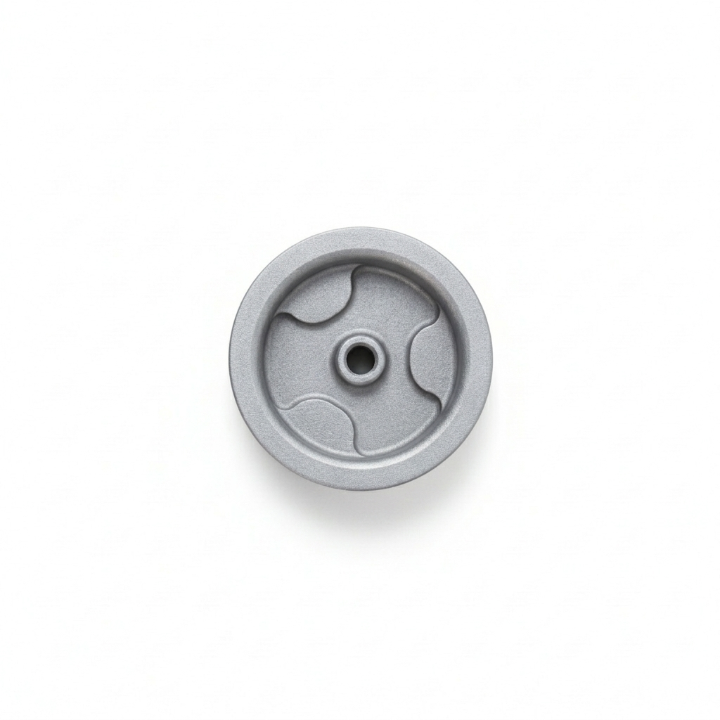 Real sandblasting surface finish example
